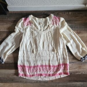 Anthropologie Boho Blouse